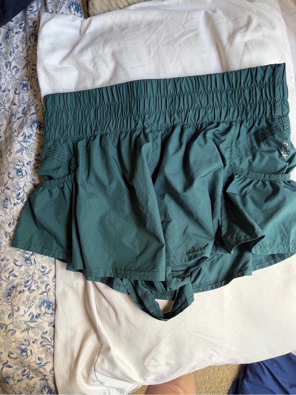 Women’s Forest Green Athletic Shorts